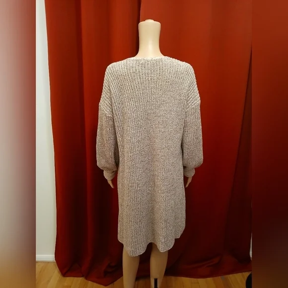 Time Tru Cardigan Sweater Lavender L (12-14) - Picture 6 of 7